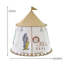 Load image into Gallery viewer, Kid Tent House Portable Princess Castle