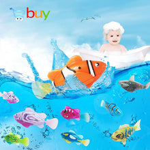 Load image into Gallery viewer, Flash Swimming Electronic Pet Fish Bath Toys
