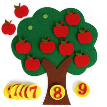 Load image into Gallery viewer, Montessori Apple Trees Toy
