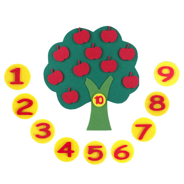 Montessori Apple Trees Toy