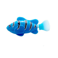 Load image into Gallery viewer, Flash Swimming Electronic Pet Fish Bath Toys
