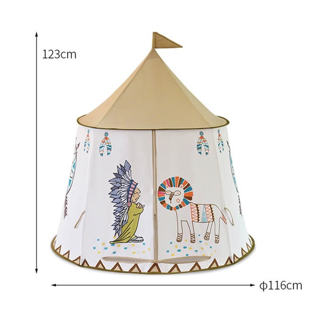 Kid Tent House Portable Princess Castle