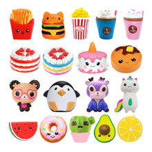 Load image into Gallery viewer, Assorted Food and Animals Anti-stress Toys
