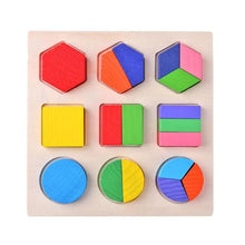 Load image into Gallery viewer, Montessori Blocks /Graphic Cartoon/Animal Shape Puzzle
